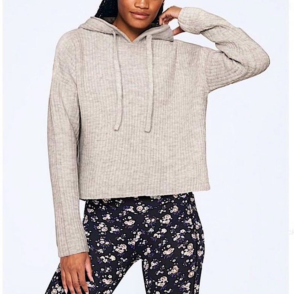 PINK Cropped Sweater